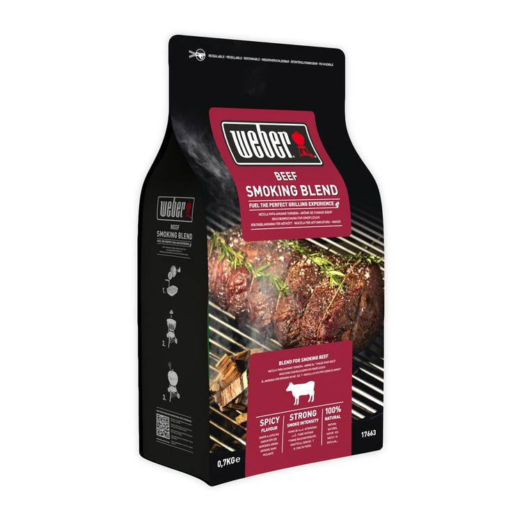 Houtsnippers WEBER 17663 mix voor rundvlees / 0,7kg