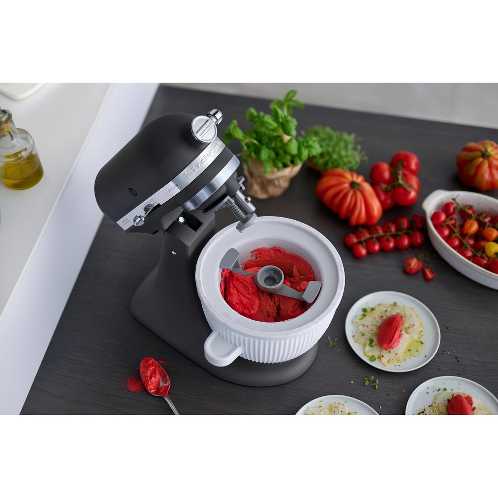 Kitchenaid icecream maker pour robot de