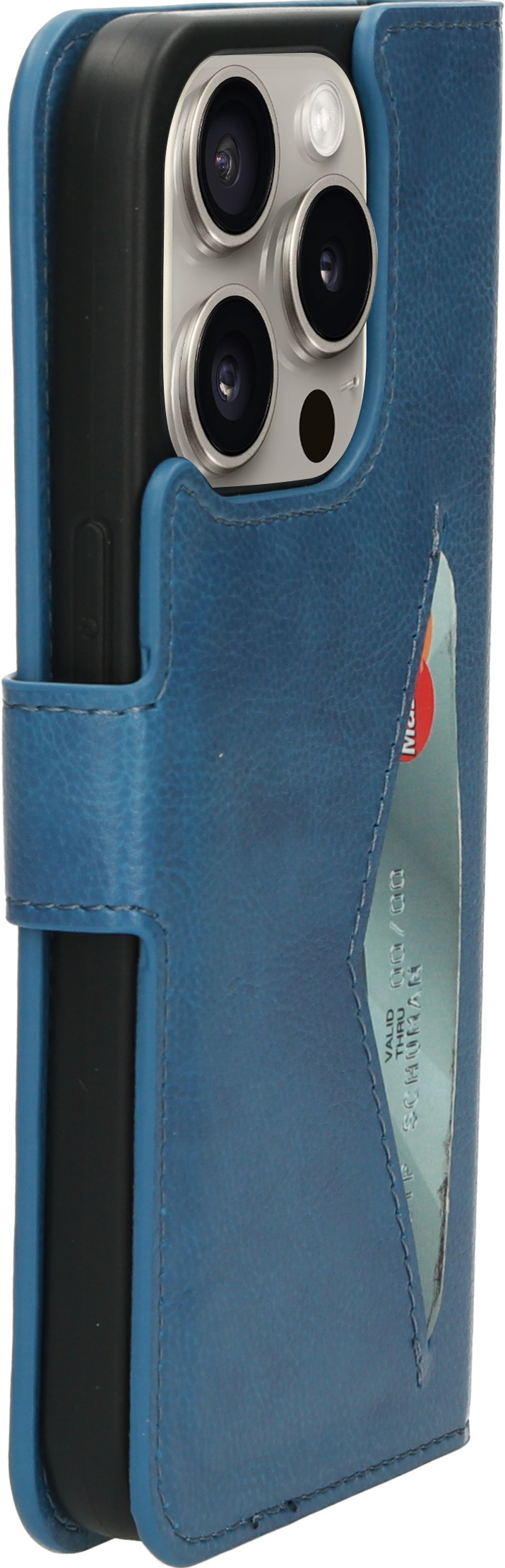 Mobiparts Classic Wallet coque de protection pour téléphones portables 15,5 cm (6.1") Étui avec portefeuille Bleu