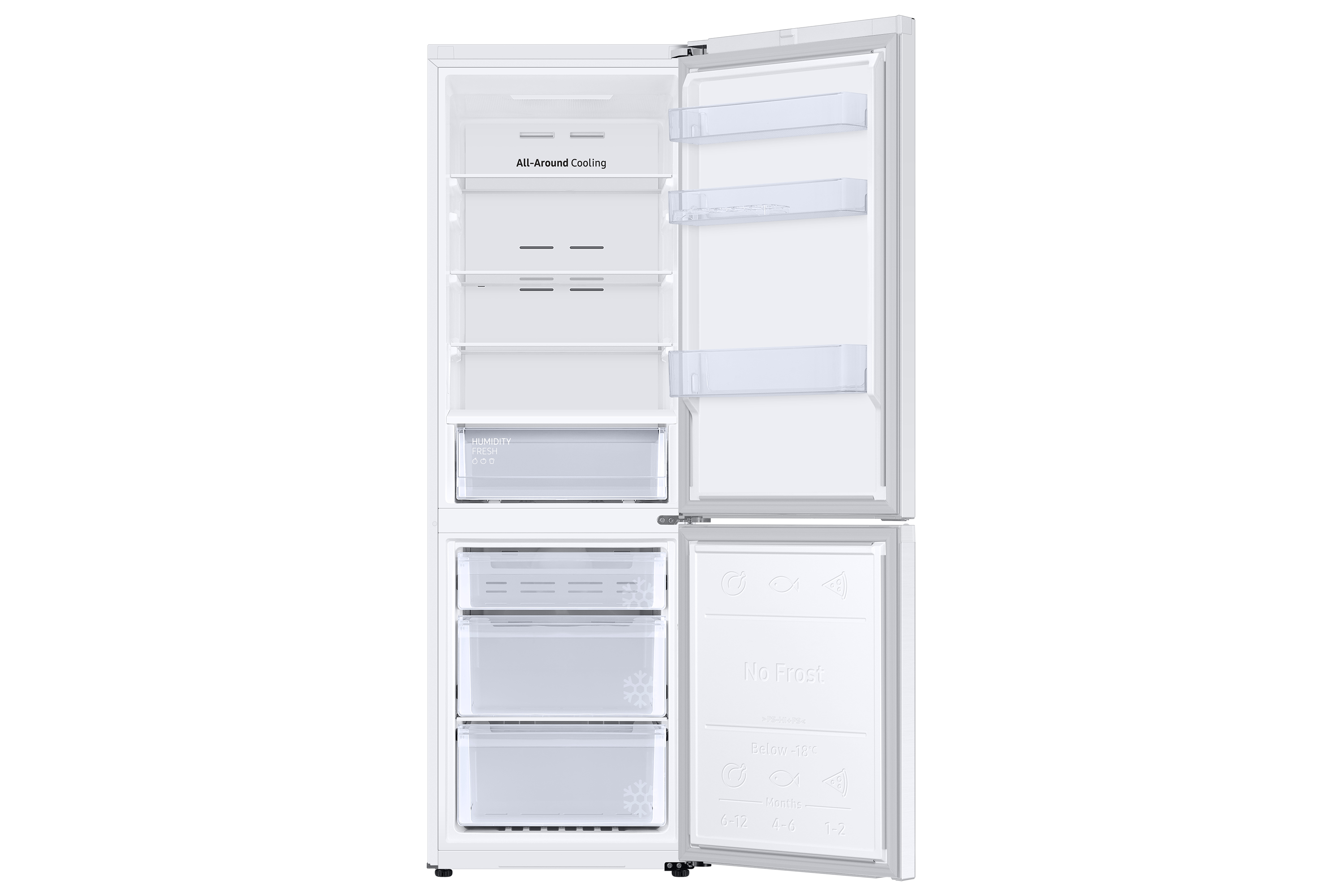 Samsung Réfrigérateur Combiné RB34C670DWW/EF