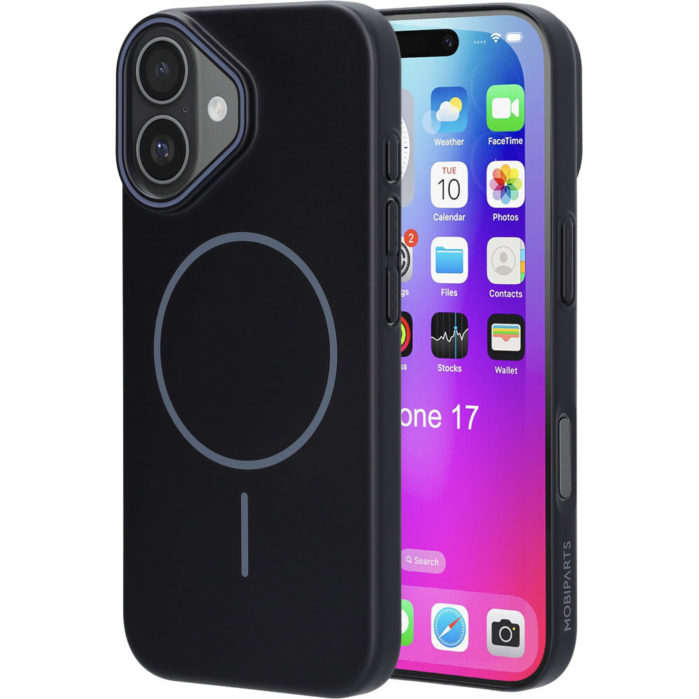 Mobiparts Slim Line Case Apple iPhone 17 (MagSafe) Onyx Black