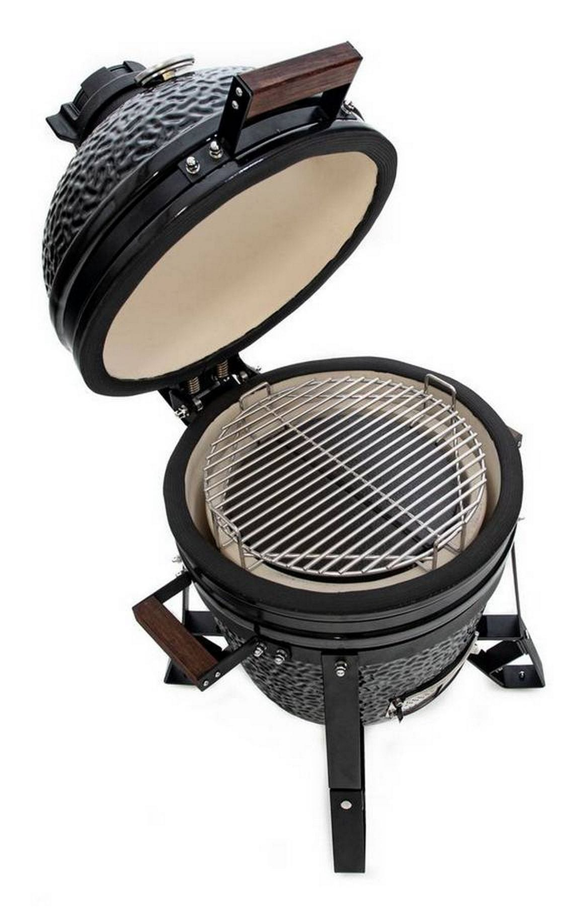 The Bastard Compact Kamado-barbecue/grill Houtskool (brandstof) Zwart