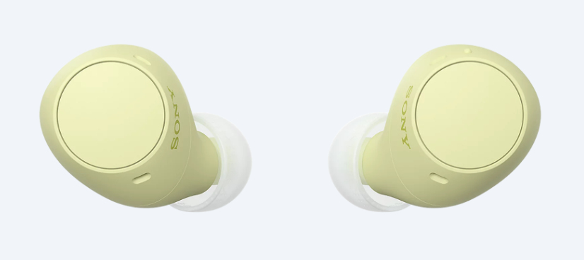 Oordopjes SONY WF-C510Y geel