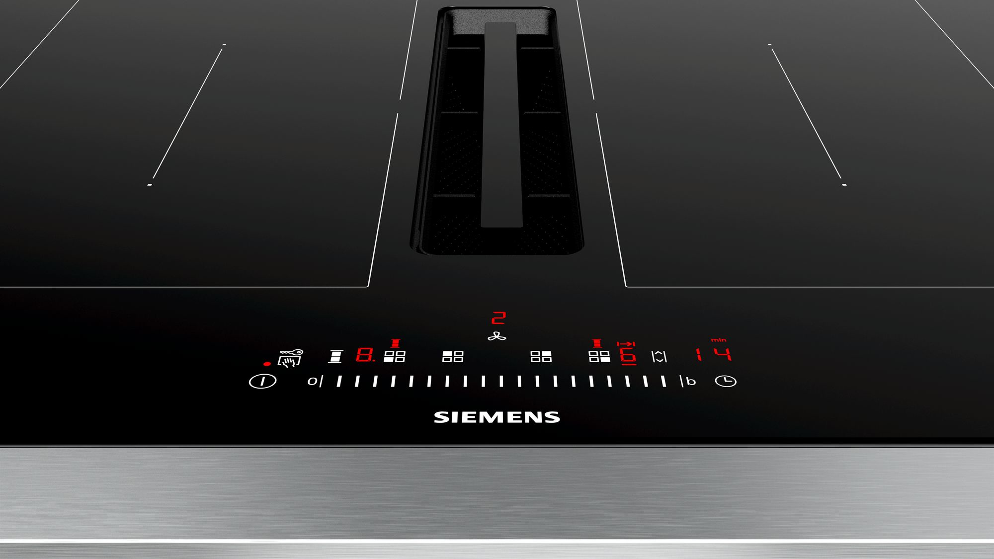 Siemens iQ500 ED711FQ15E plaque Noir Intégré 70 cm Plaque avec zone à induction 4 zone(s)