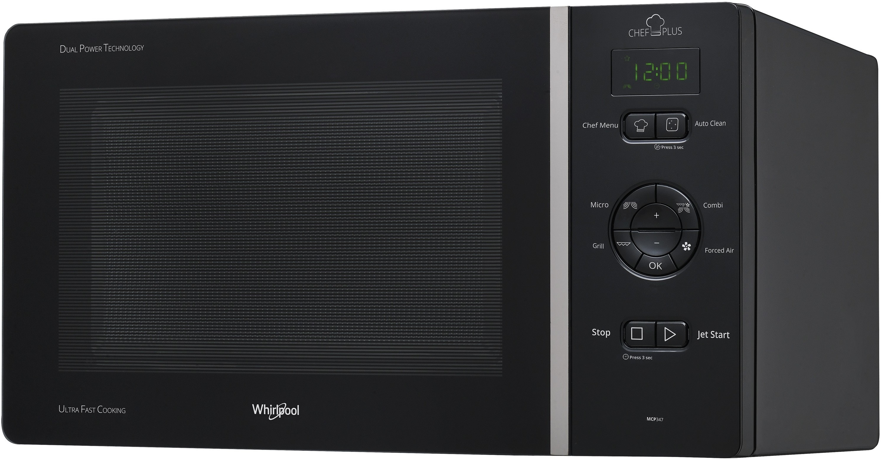 Microgolfoven WHIRLPOOL MCP347BL / 25L / 800W