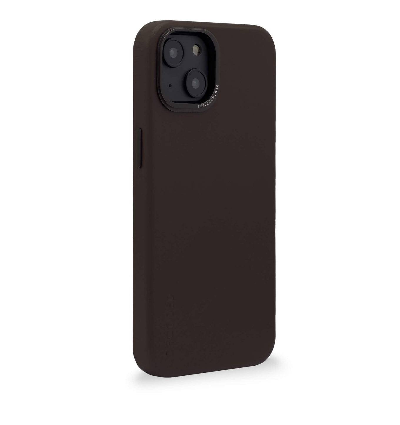 Tas DECODED Leather Backcover iPhone 14 Plus Brown