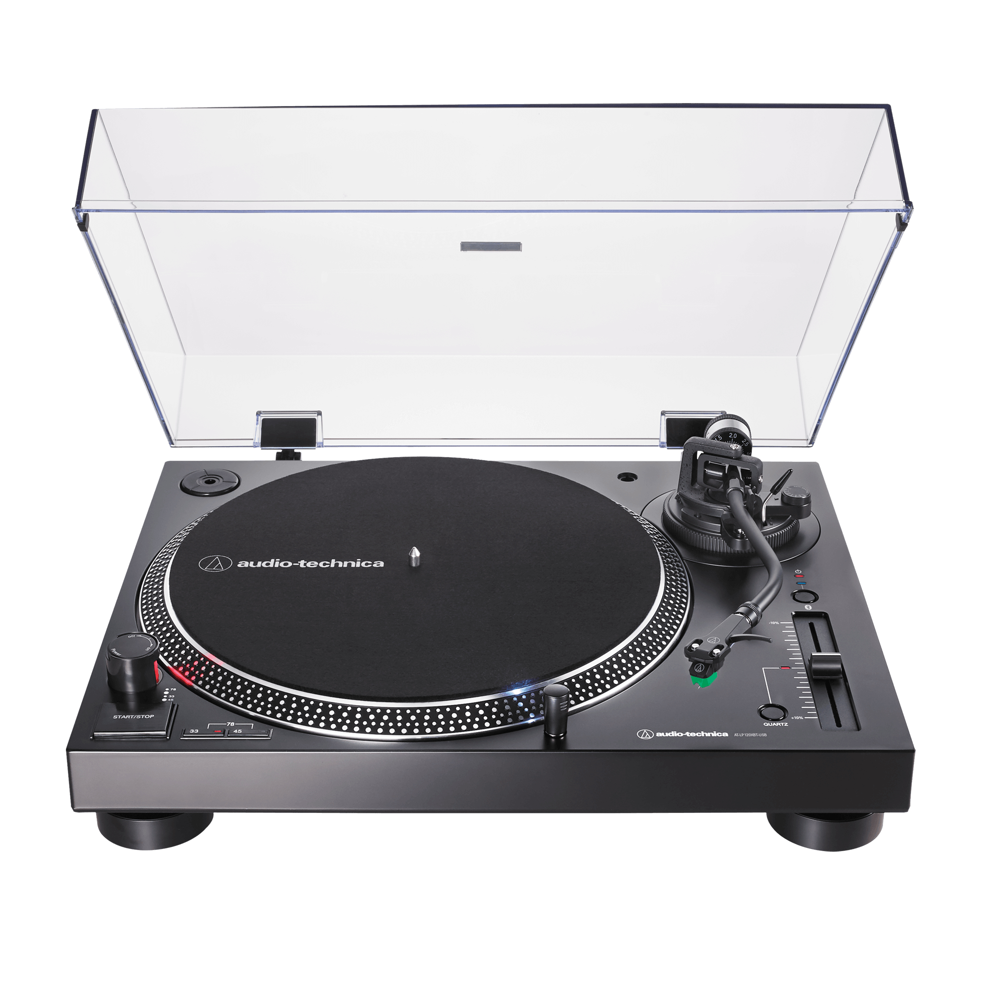 Platenspeler AUDIO-TECHNICA AT-LP120XBTUSBBK zwart