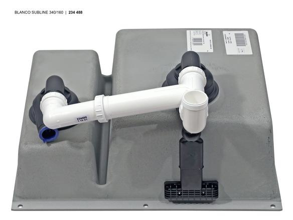 Spoelbak BLANCO 525985 Subline 340/160-U Silgranit