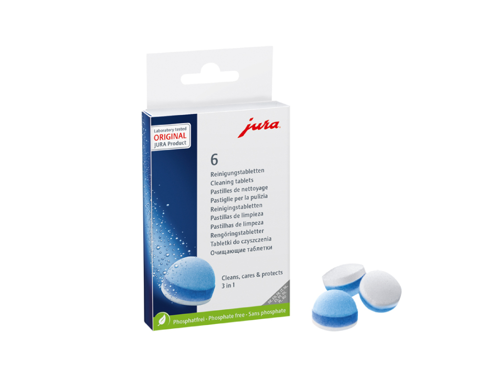 Reinigingstabletten JURA 24225 3-in-1 / 6 stuks
