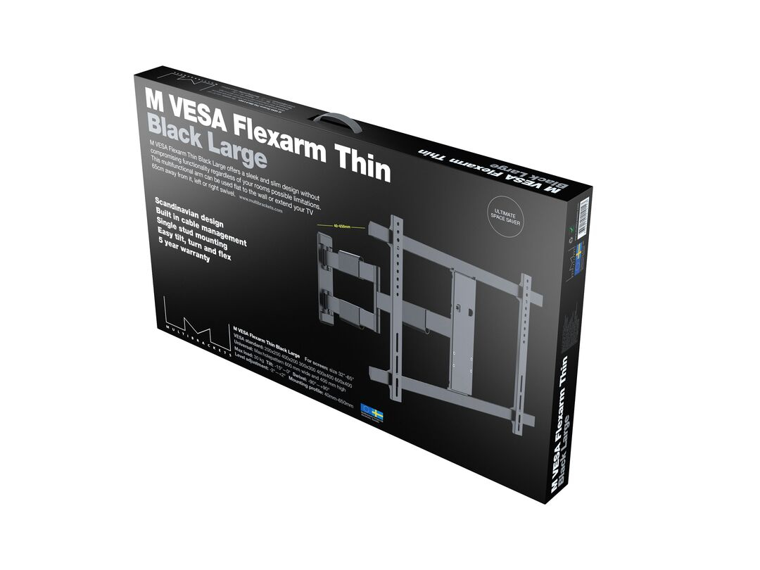 Multibrackets Muursteun VESA Flexarm Thin Large MB210143