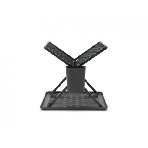 Afdruiprek BRABANTIA 139406 SinkSide Inklapbaar Dark Grey