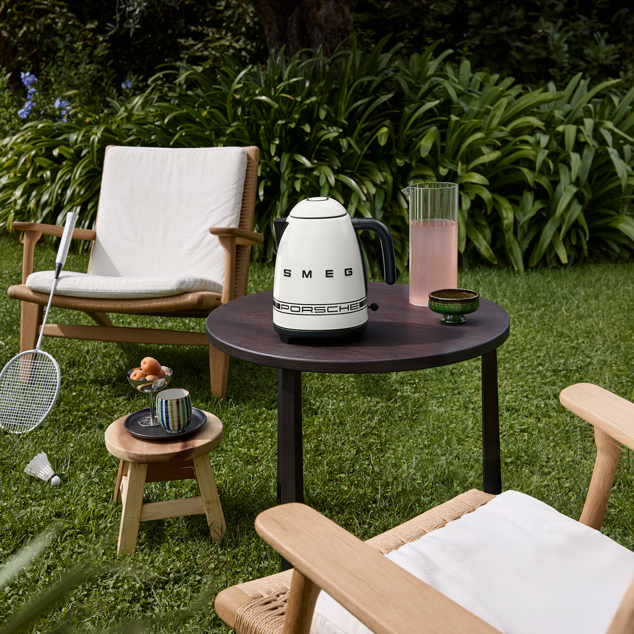 Waterkoker SMEG KLF03PCWEU Porsche Design / Carrara White / 1,7L