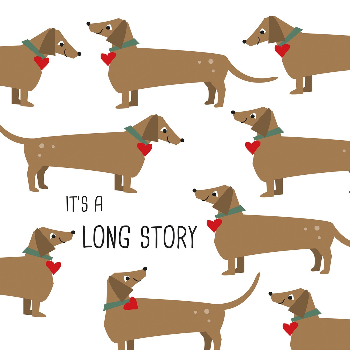 Papieren servetten PPD 133002669 Long Story 33x33cm