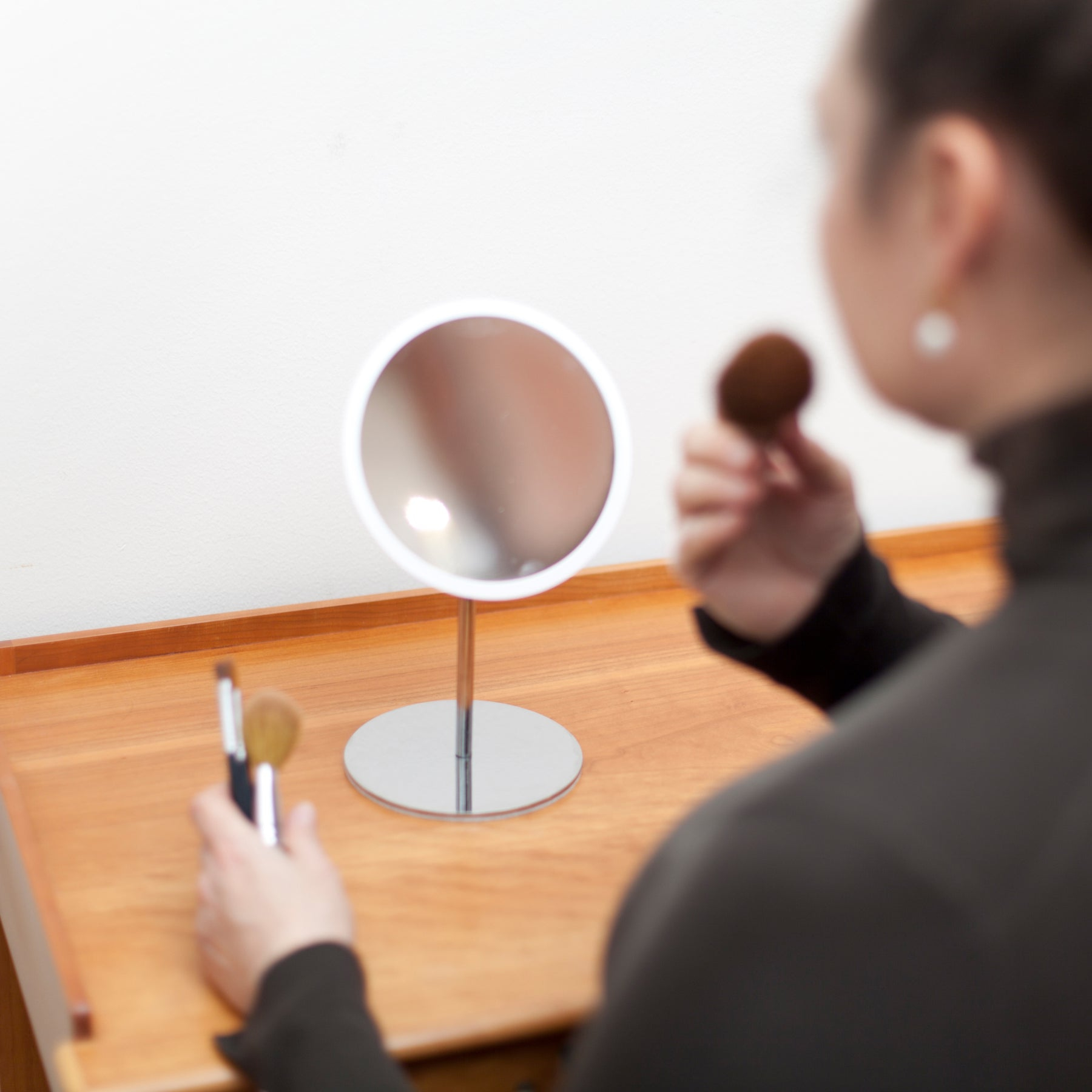 Bosign 263162 make-upspiegel Vrijstaand Rond Wit