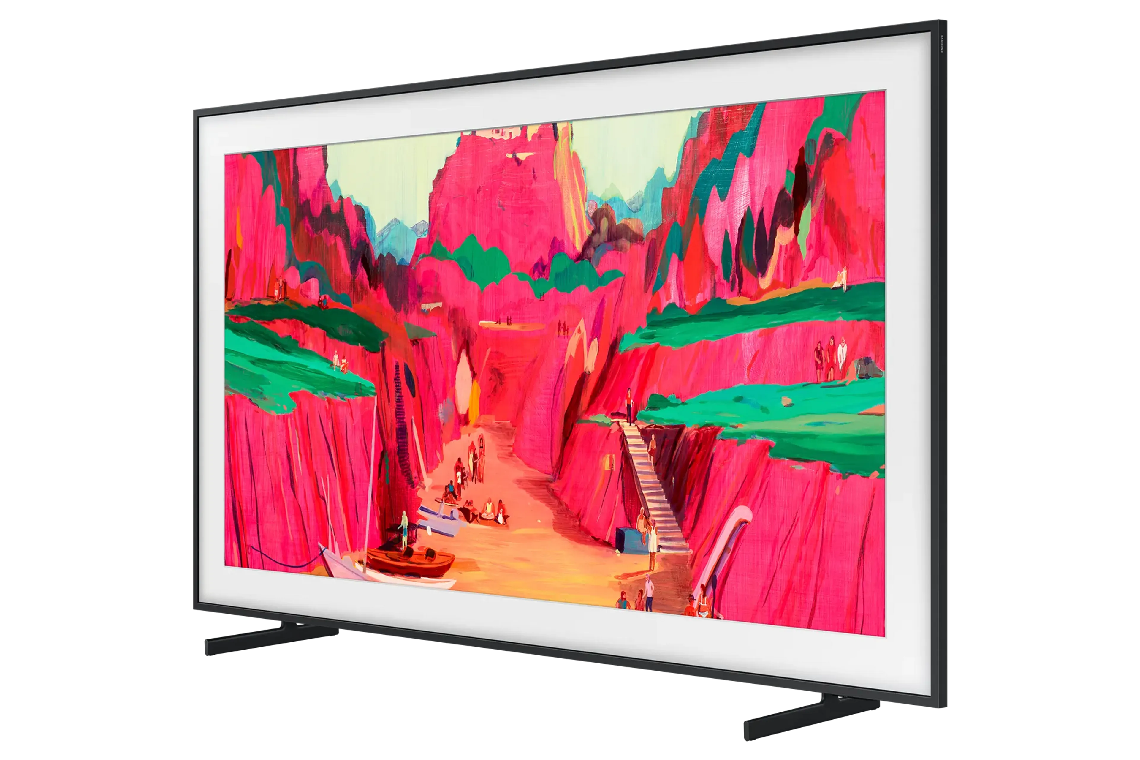 Neo QLED TV SAMSUNG F-QE75LS03FW The Frame Pro + gratis kader | draadloze One Connect Box