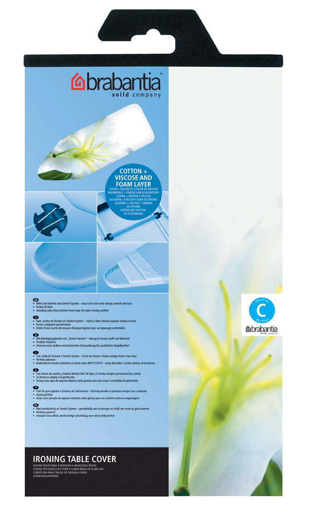 Brabantia housse c mousse feutre mix