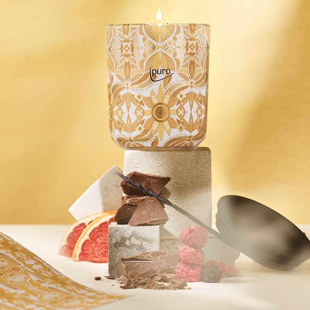 Geurkaars IPURO 26IPU2137 Special Edition Golden Glow / 270g