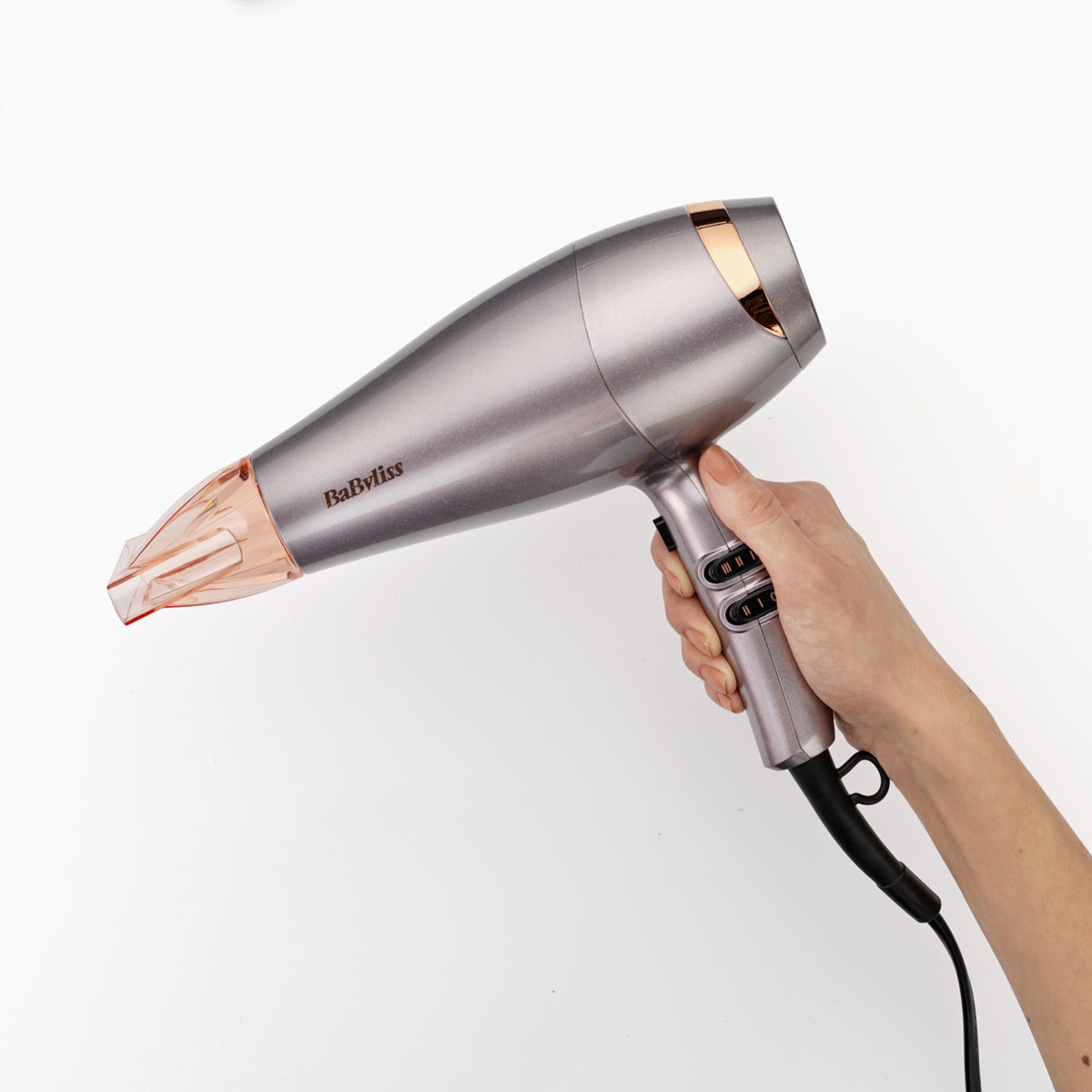 Haardroger BABYLISS 5336NPE Elegance Grijs