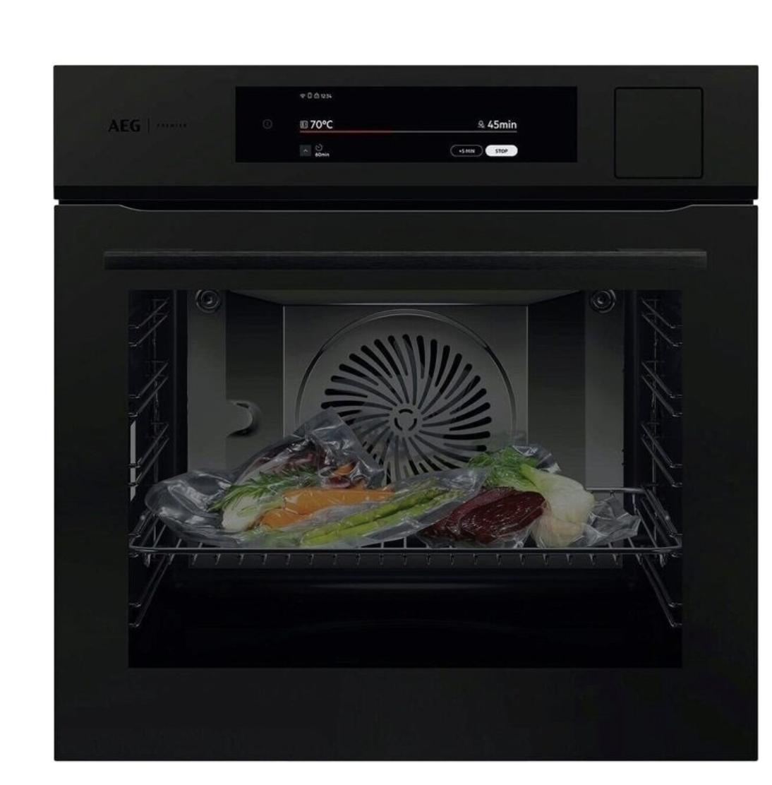 Combi-Oven BI AEG BS9900T / A++ / 60cm / SteamPro / Mat-zwart / wifi