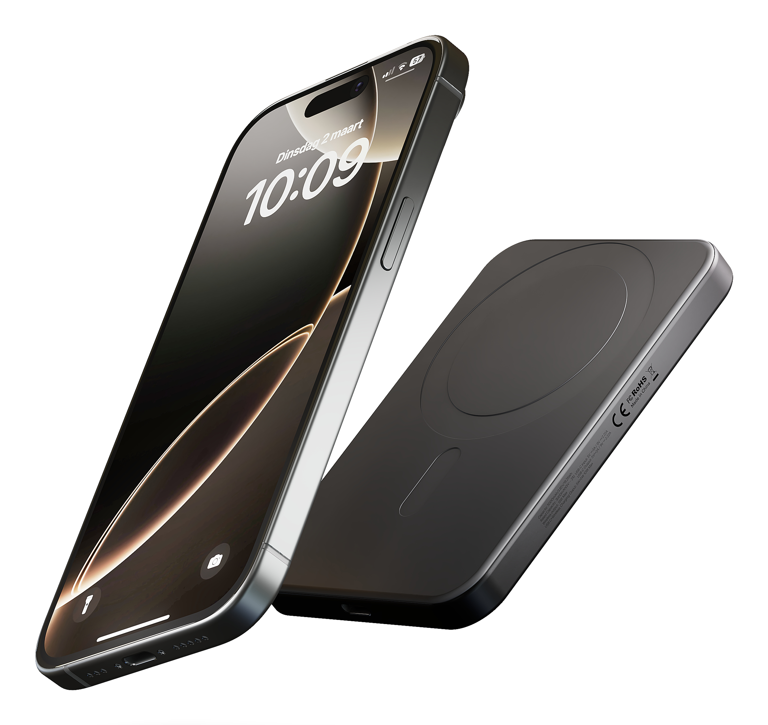 ZENS Powerbank Pro 1 Qi2 5.000mAh Slim Black