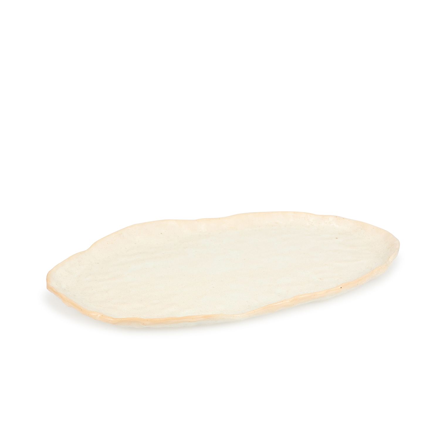 Serveerschaal SPCollection 803661 Nomad / 39x23,5xH2,5cm / beige