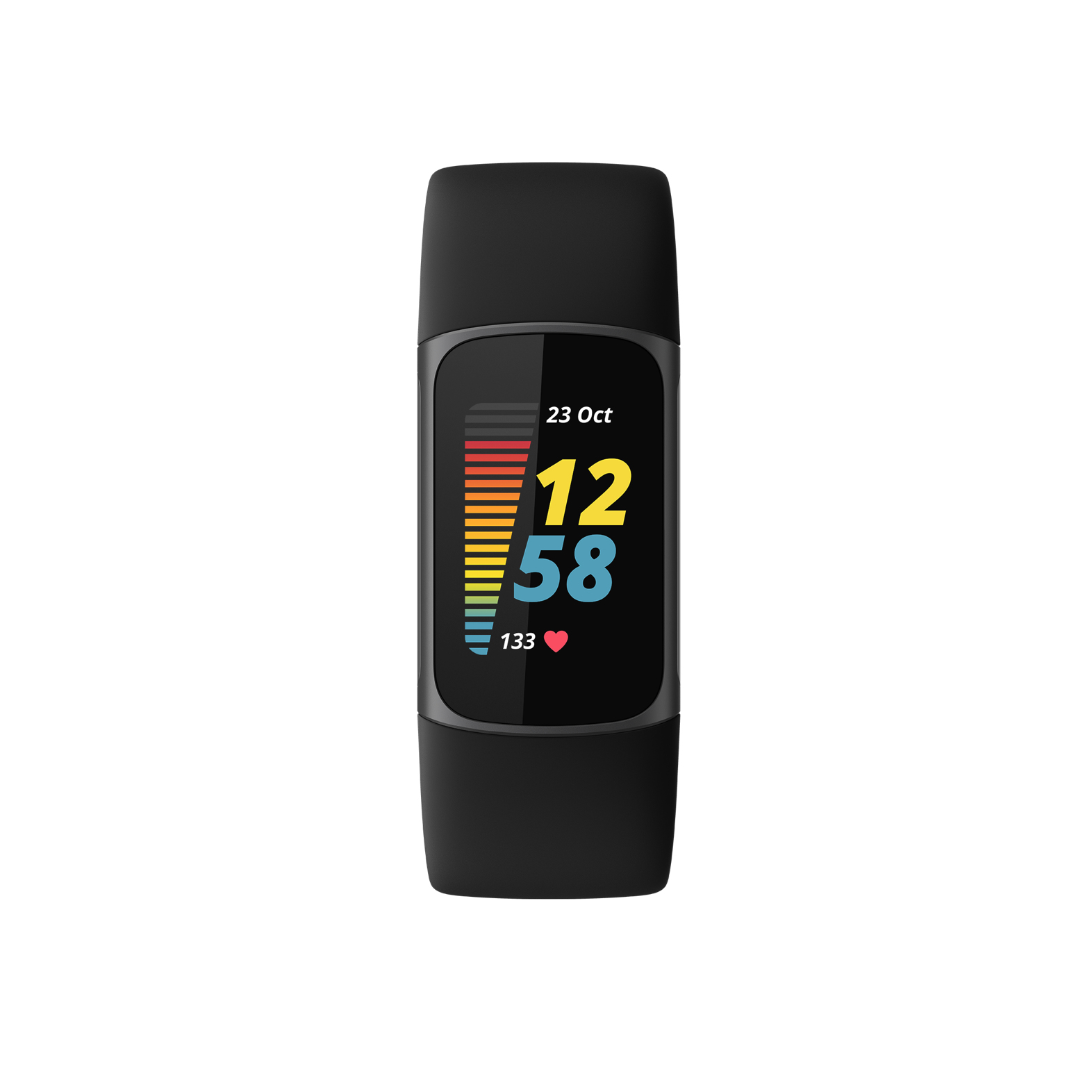 Fitbit Charge 5 AMOLED Bracelet connecté Noir, Graphite