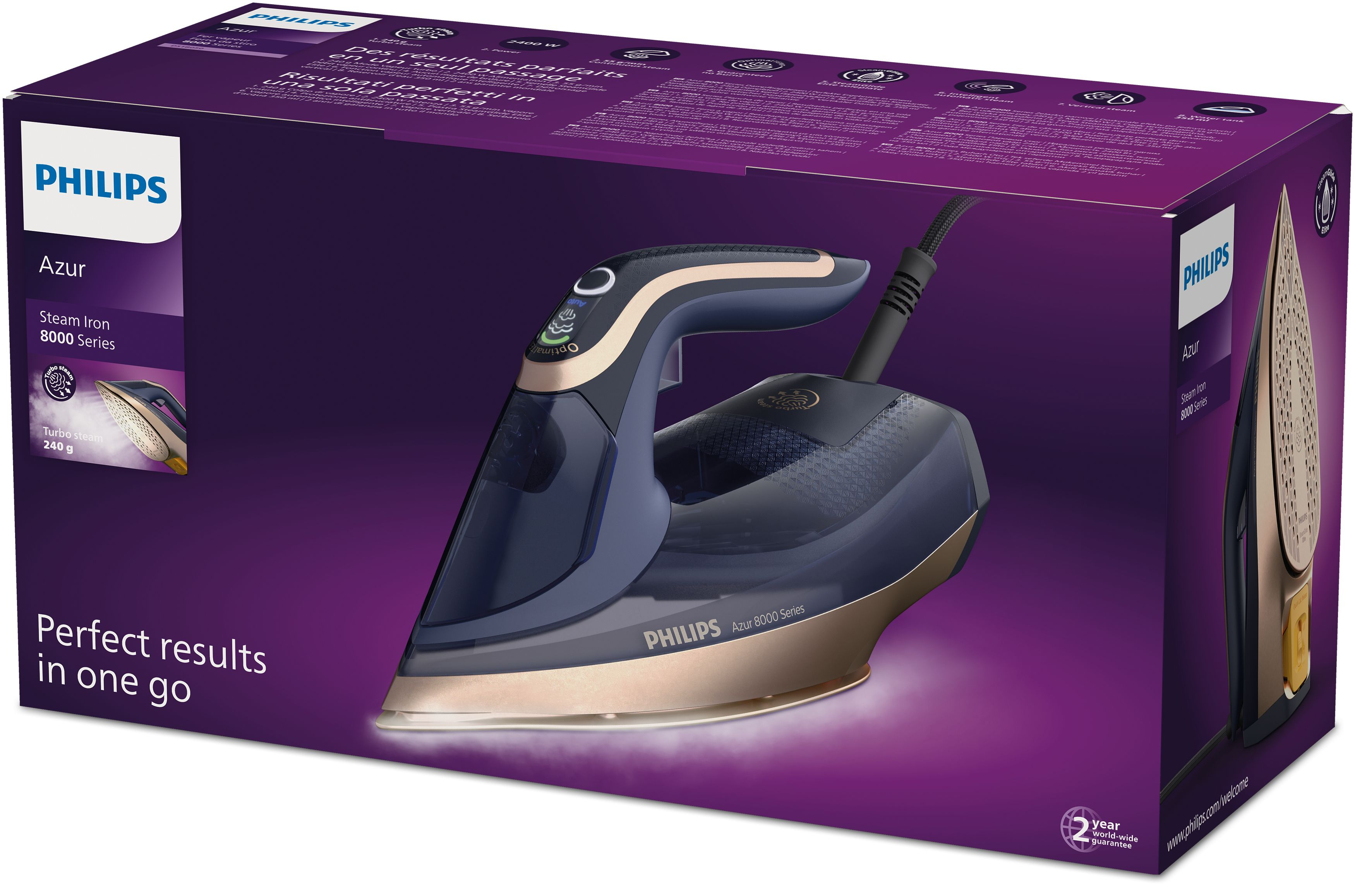 Philips fer a vapeur DST805020 Philips fer a vapeur DST805020
