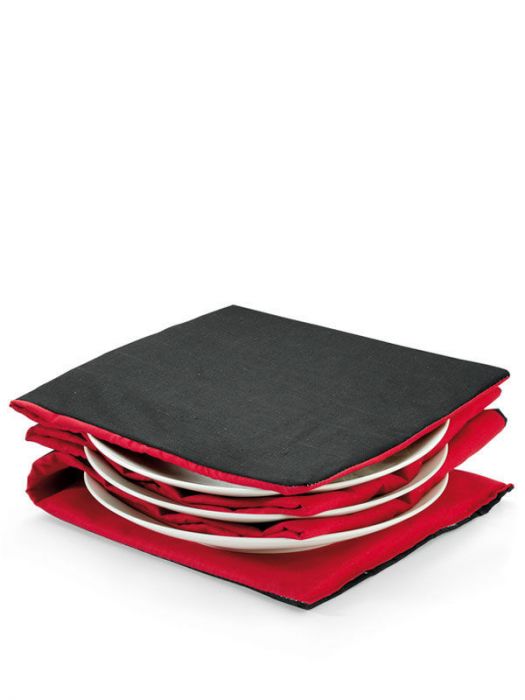 Bordenwarmer SOLIS 906.31 type 852 32cm Rood/antraciet