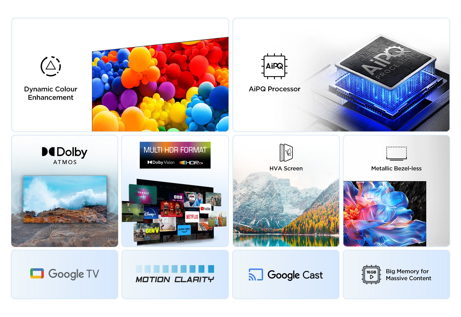 TCL V6C 65V6C tv 165,1 cm (65") 4K Ultra HD Smart TV Wifi Metallic 280 cd/m²