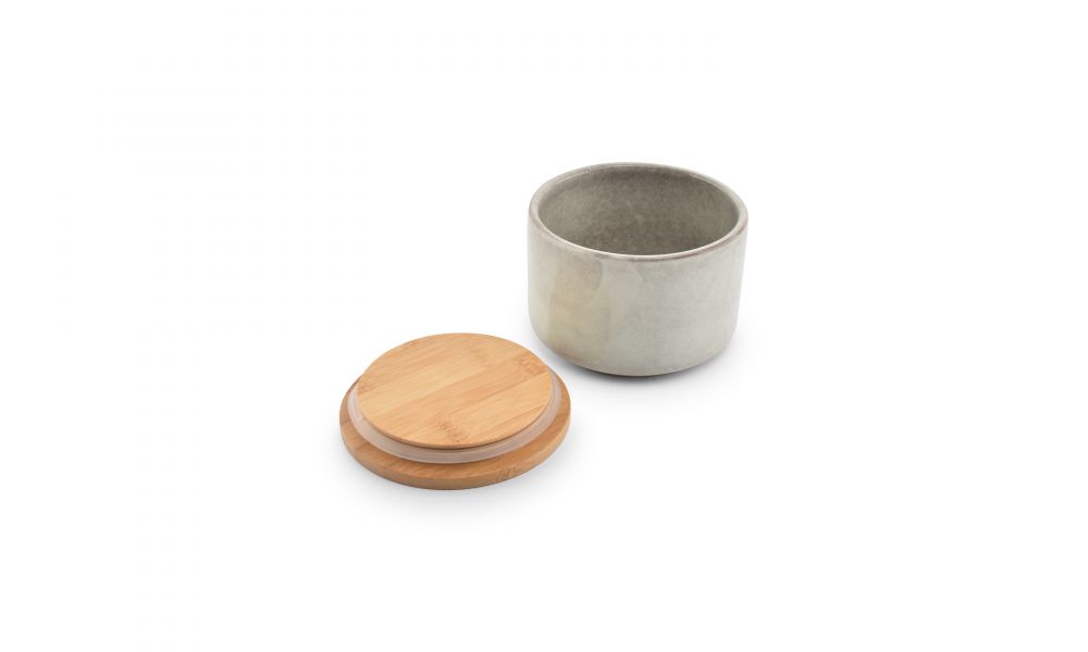 Voorraadpot S&P 804235 Bake 12,5x9cm grijs + deksel