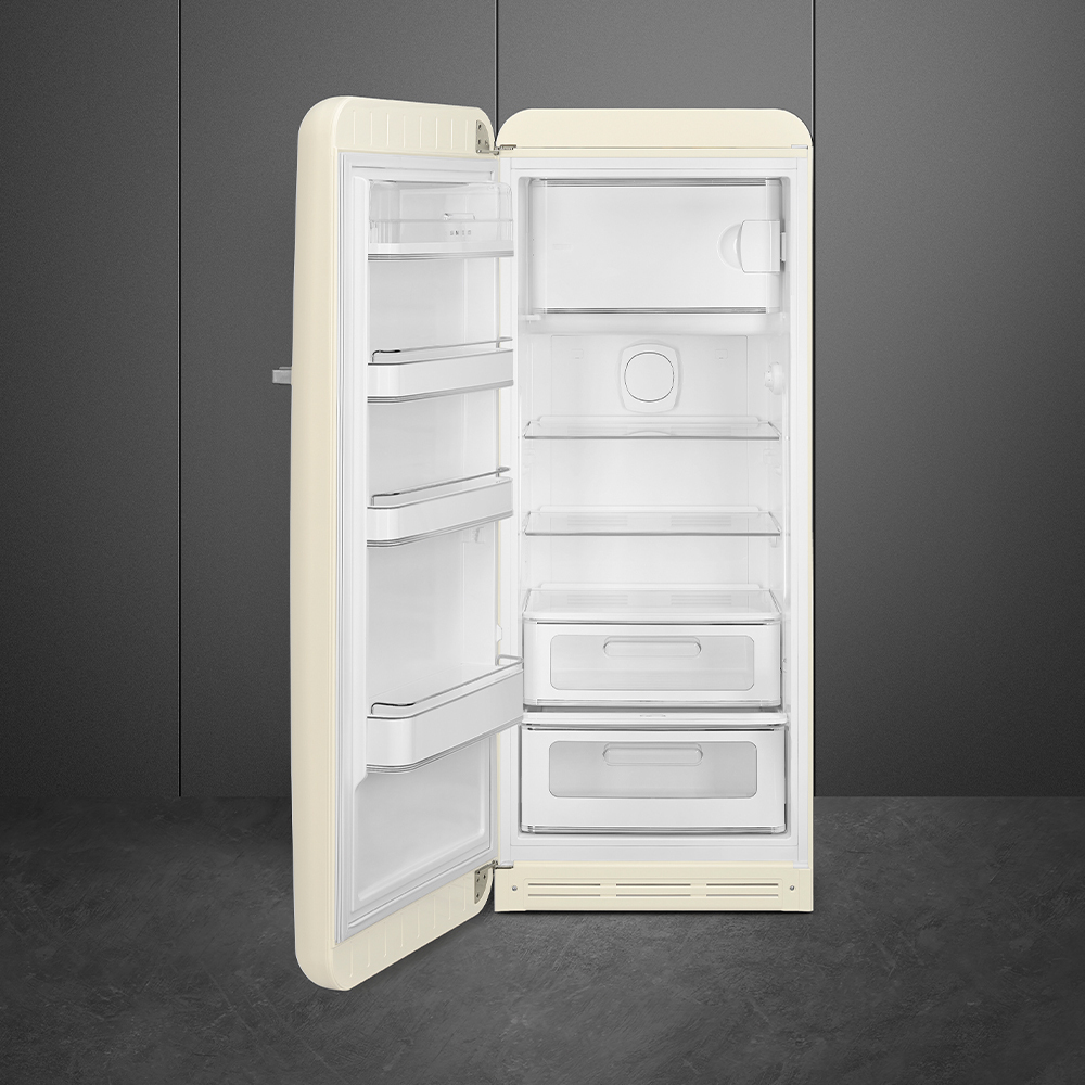 Koelkast SMEG FAB28LCR6 50's Style / C / 244L+26L / 153cm / crème