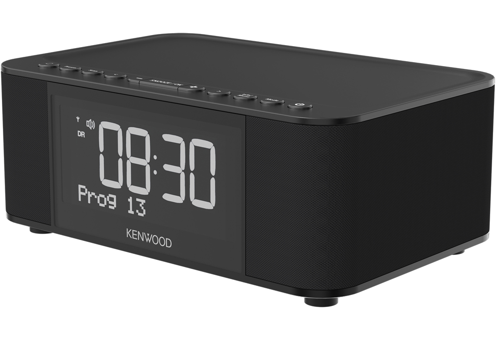 Wekkerradio KENWOOD CR-ST40DAB zwart