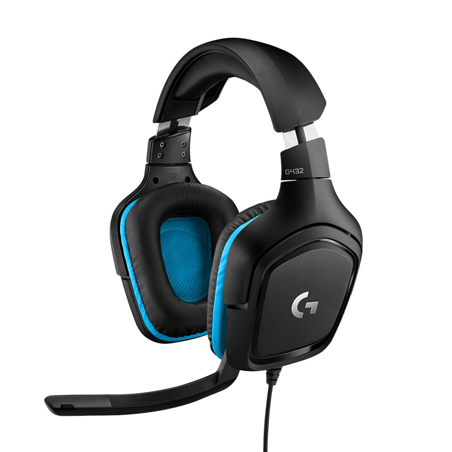 LOGITECH G432 GAMING HEADSET LEATHERATTE