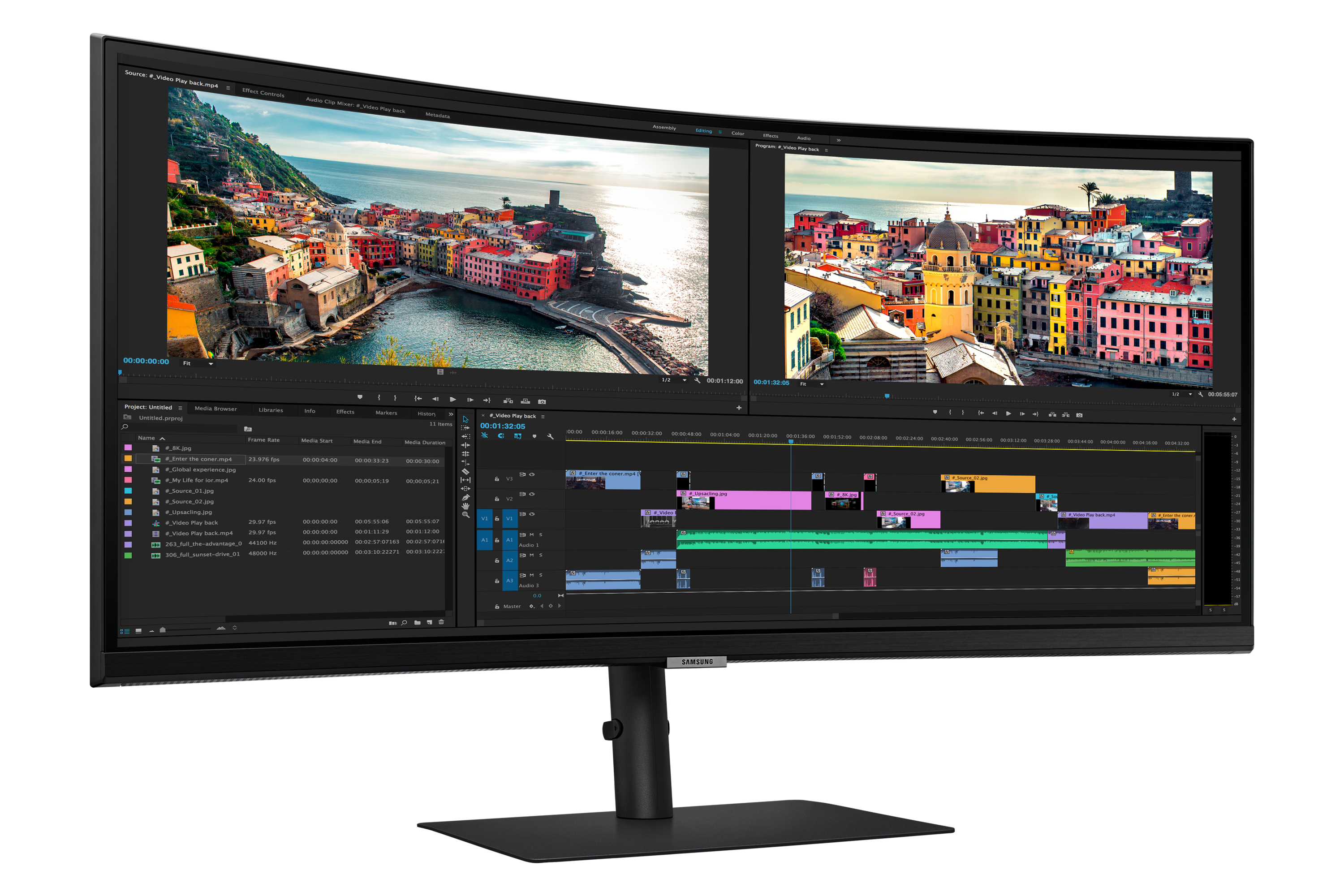 Samsung Moniteur Curved LS34A650UBUXEN