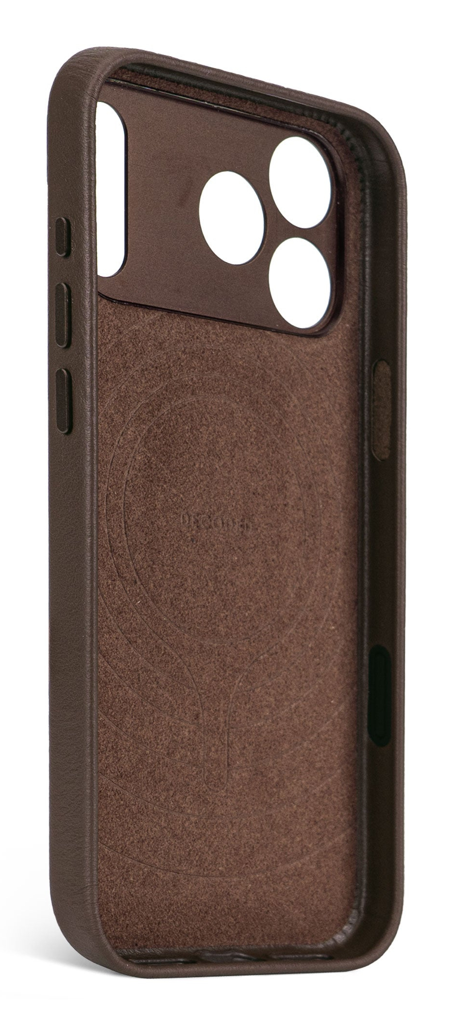 Decoded Leather Backcover Apple iPhone 17 Pro Chocolate Brown