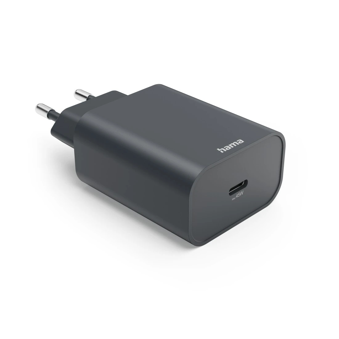 Hama Snellader USB-C 45W antraciet