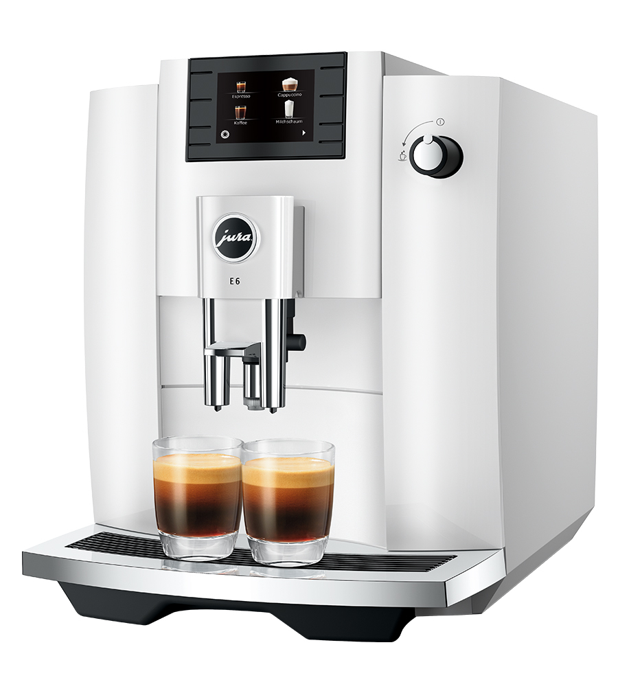 Espresso JURA 15438 E6 Piano WhiteEC