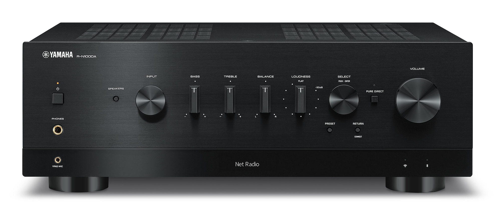 Receiver YAMAHA R-N1000A zwart