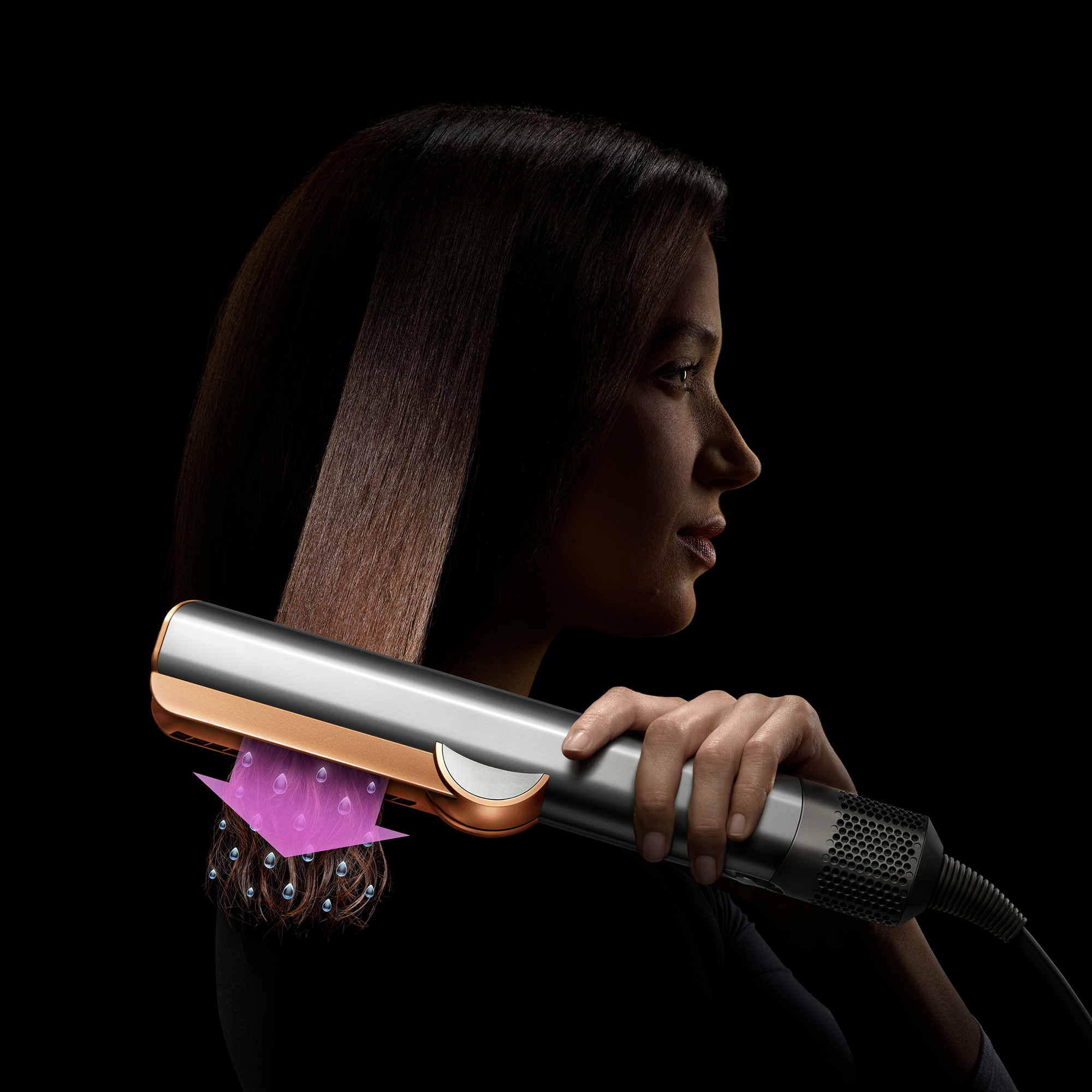Multistyler DYSON 408202-01 Airstrait / wet-to-dry / Nickel - Copper