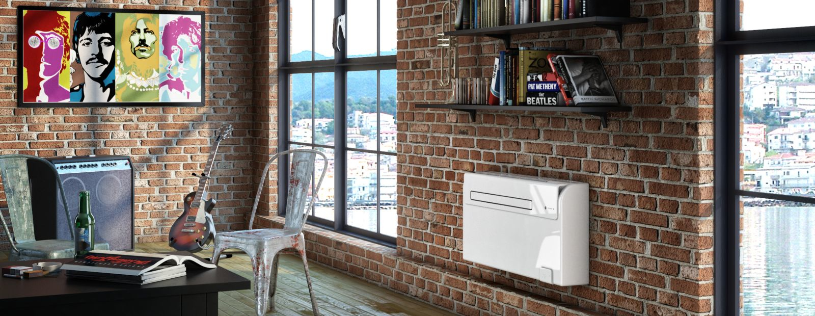 Olimpia Splendid UNICO AIR 8 HP Wit Airconditioner door muur