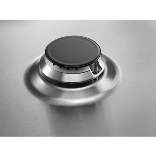 AEG HGB64420SM Noir, Acier inoxydable Comptoir 56 cm Gaz 4 zone(s)