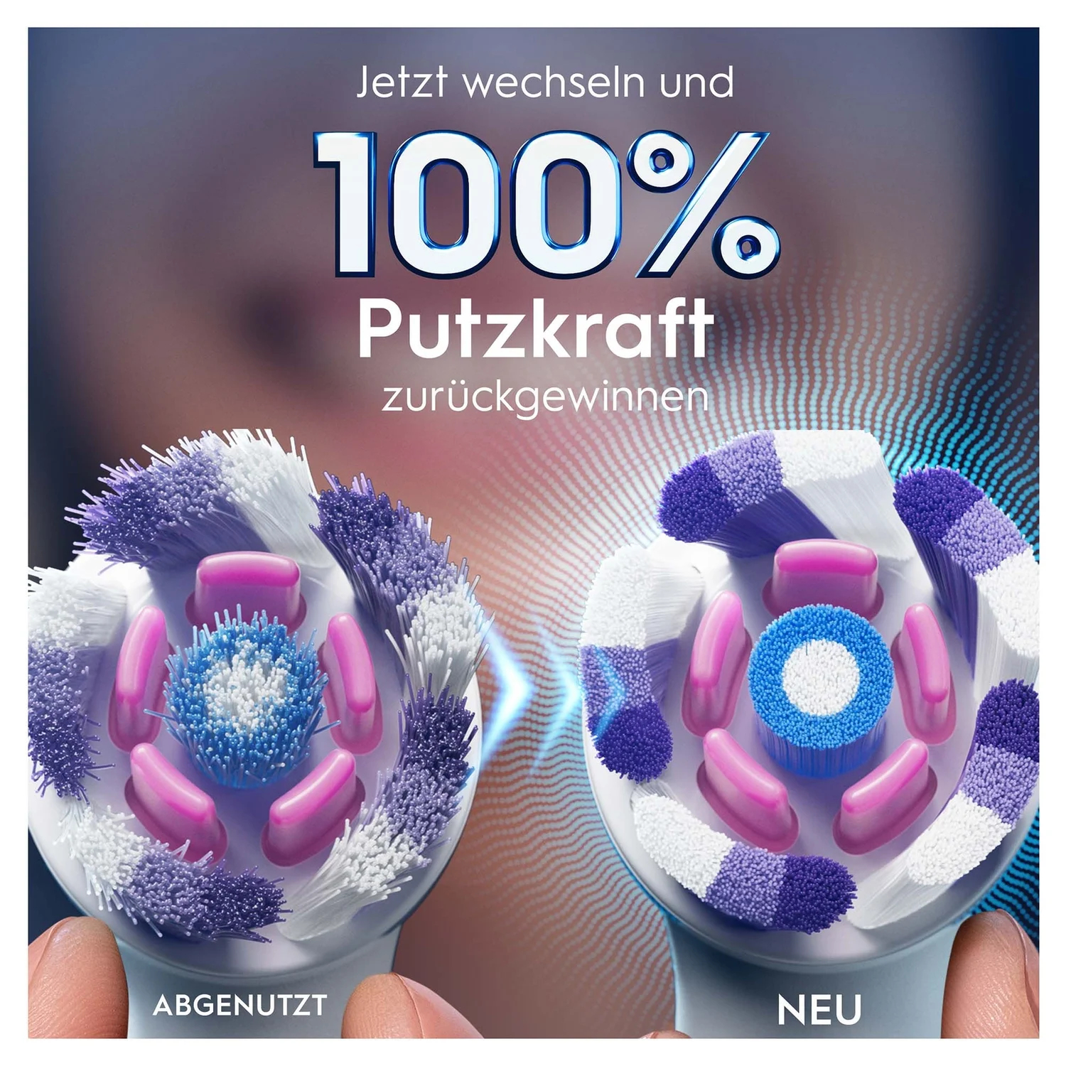 Opzetborstel ORAL-B 151848 iO / radiant white / 2 stuks 