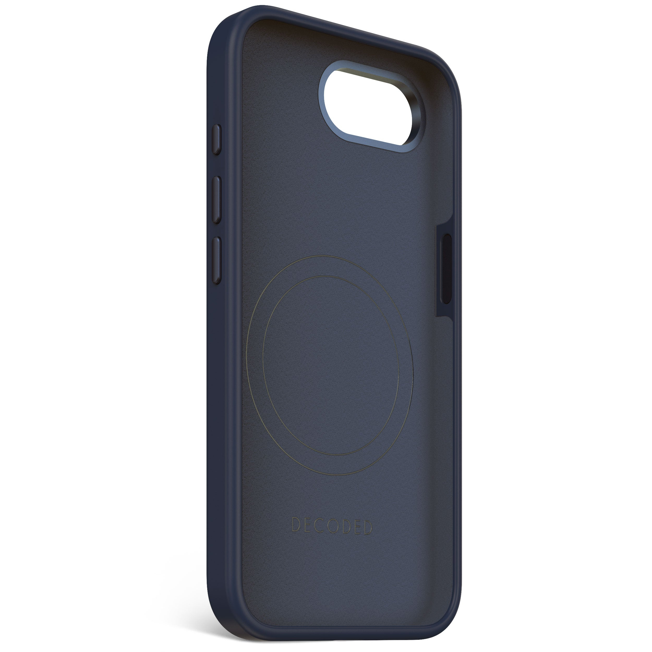 Decoded Silicone Backcover Apple iPhone 16e/17e Navy