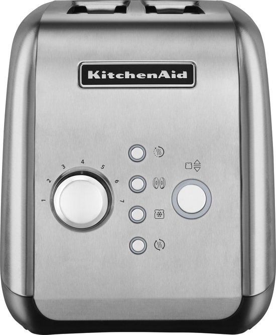 Broodrooster KITCHENAID 5KMT221ESX RVS / 2 sleuven