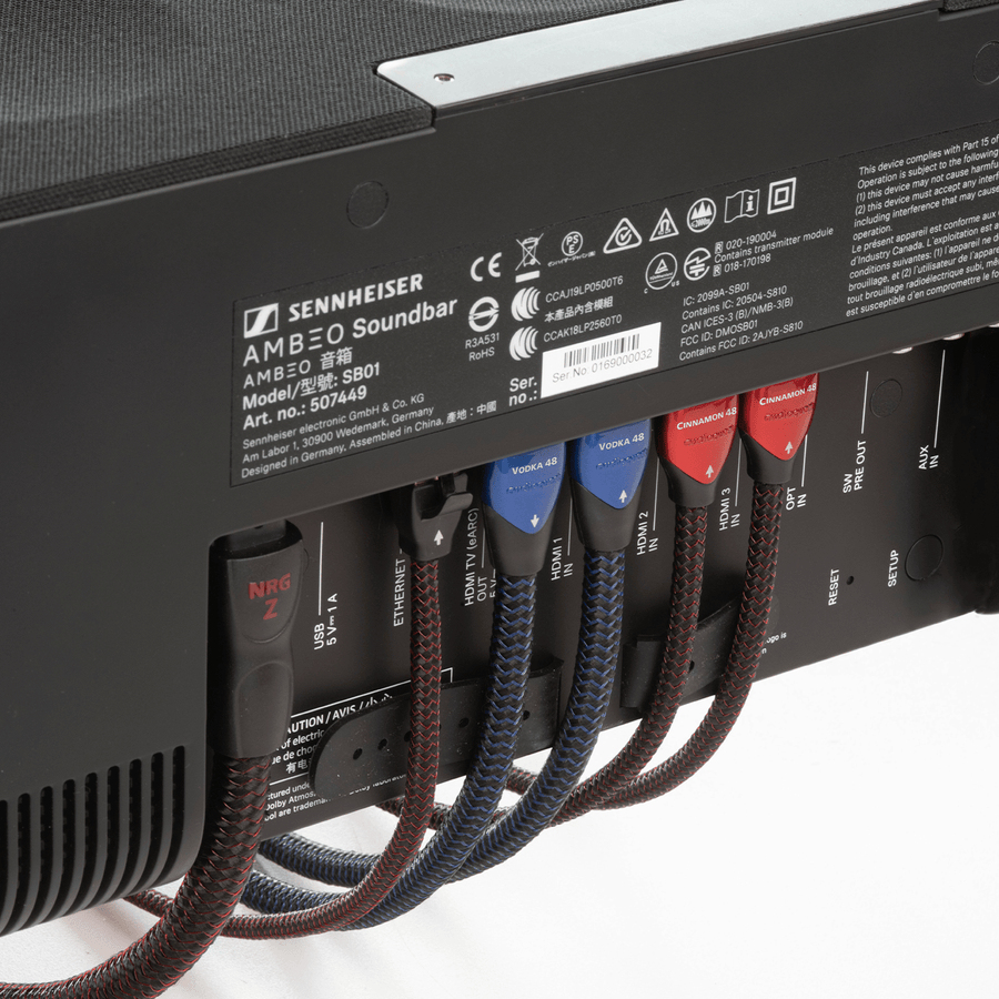 HDMI-kabel AUDIOQUEST 3.0M 48G BRAIDED CINNAMON HDMI