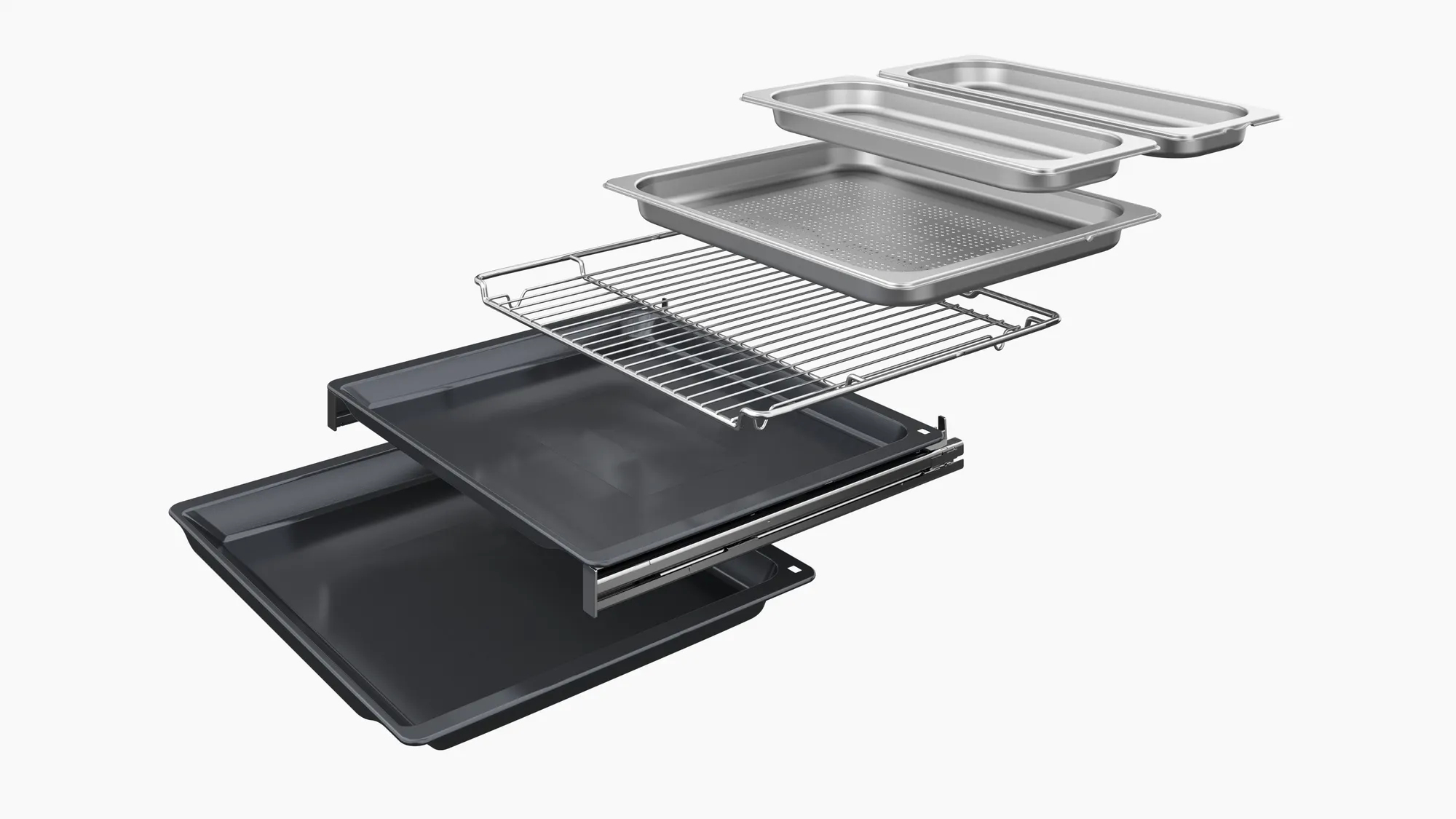 Siemens iQ700 CS958GCB1 stoomoven Middelmaat Zwart Touch