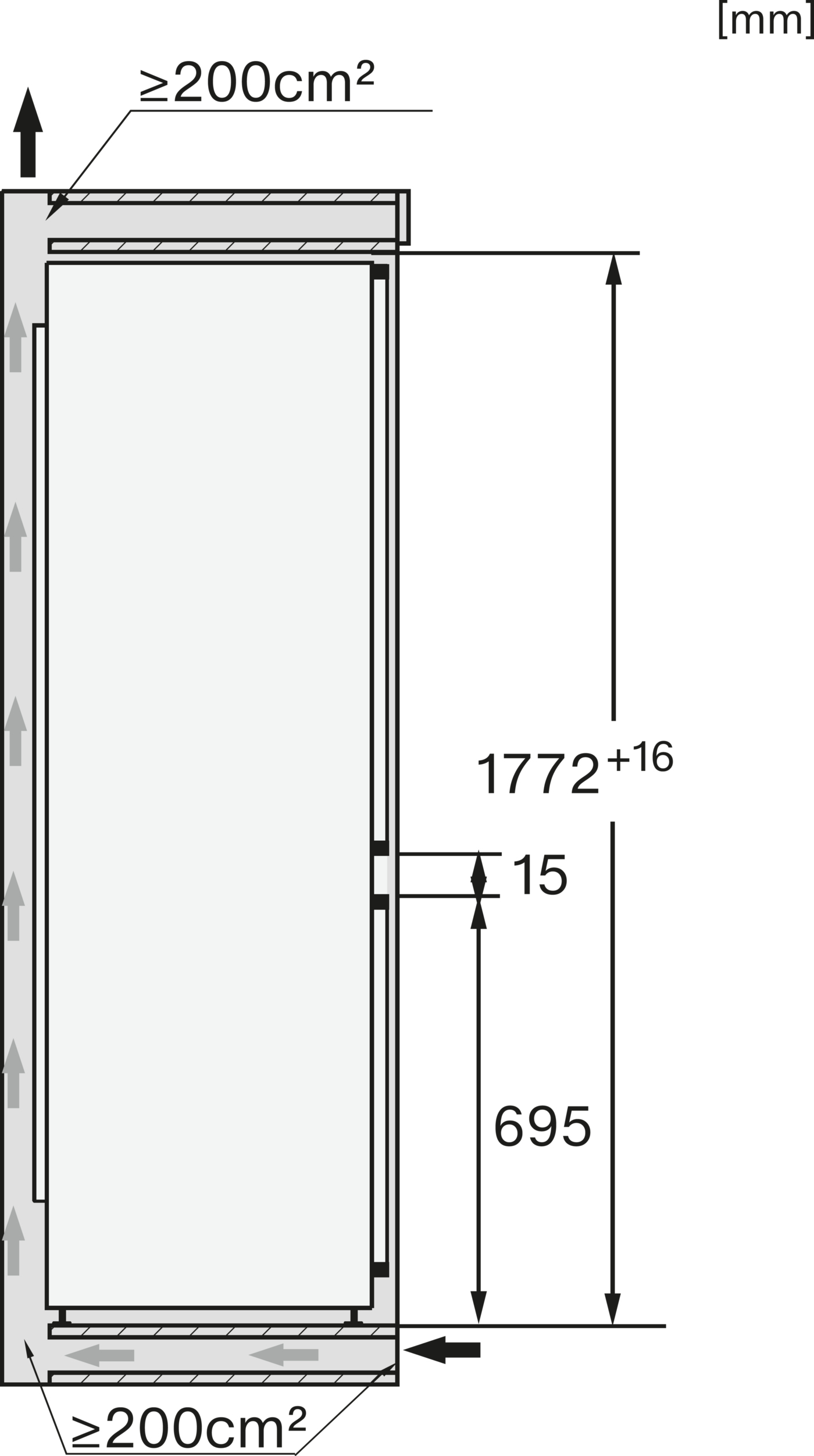 Combi-koelkast BI MIELE  KFN 7795C / C / Icemaker / NoFrost
