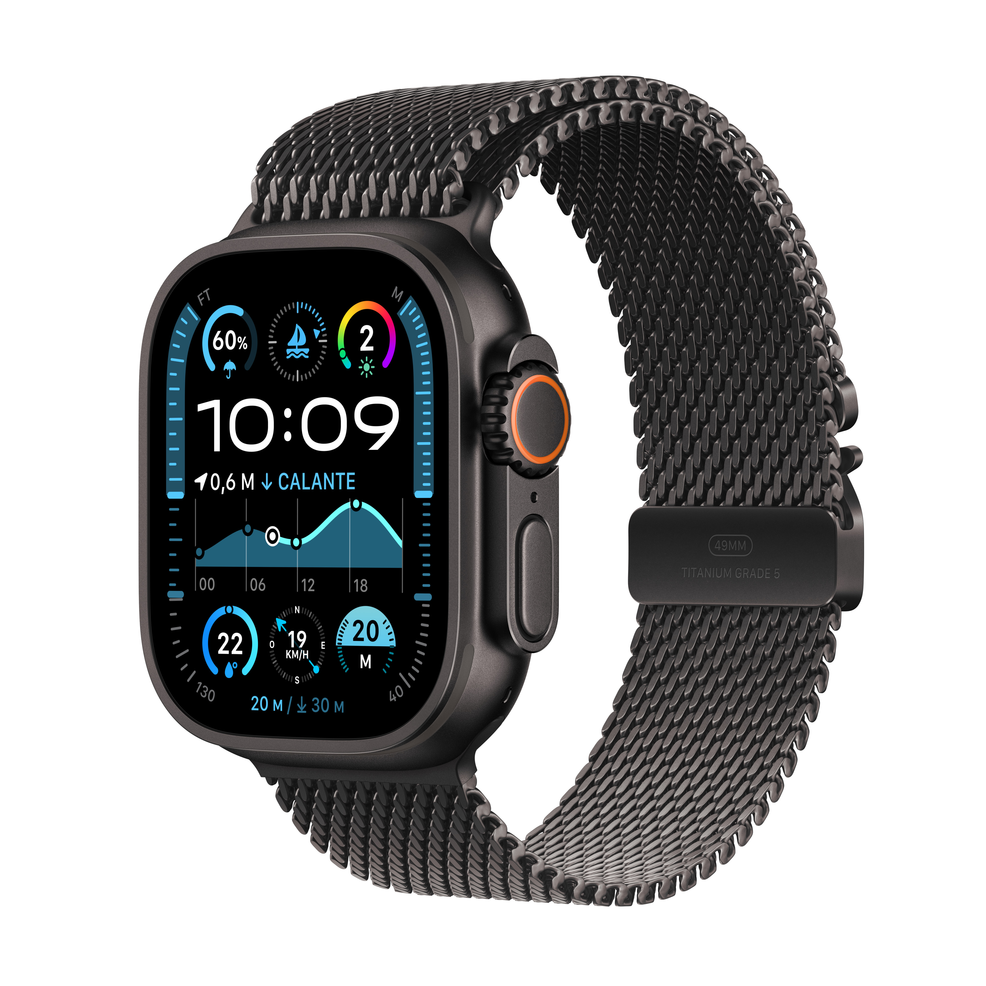 Smartwatch APPLE WATCH ULTRA 2 GPS+CEL 49MM BLA Milanese L