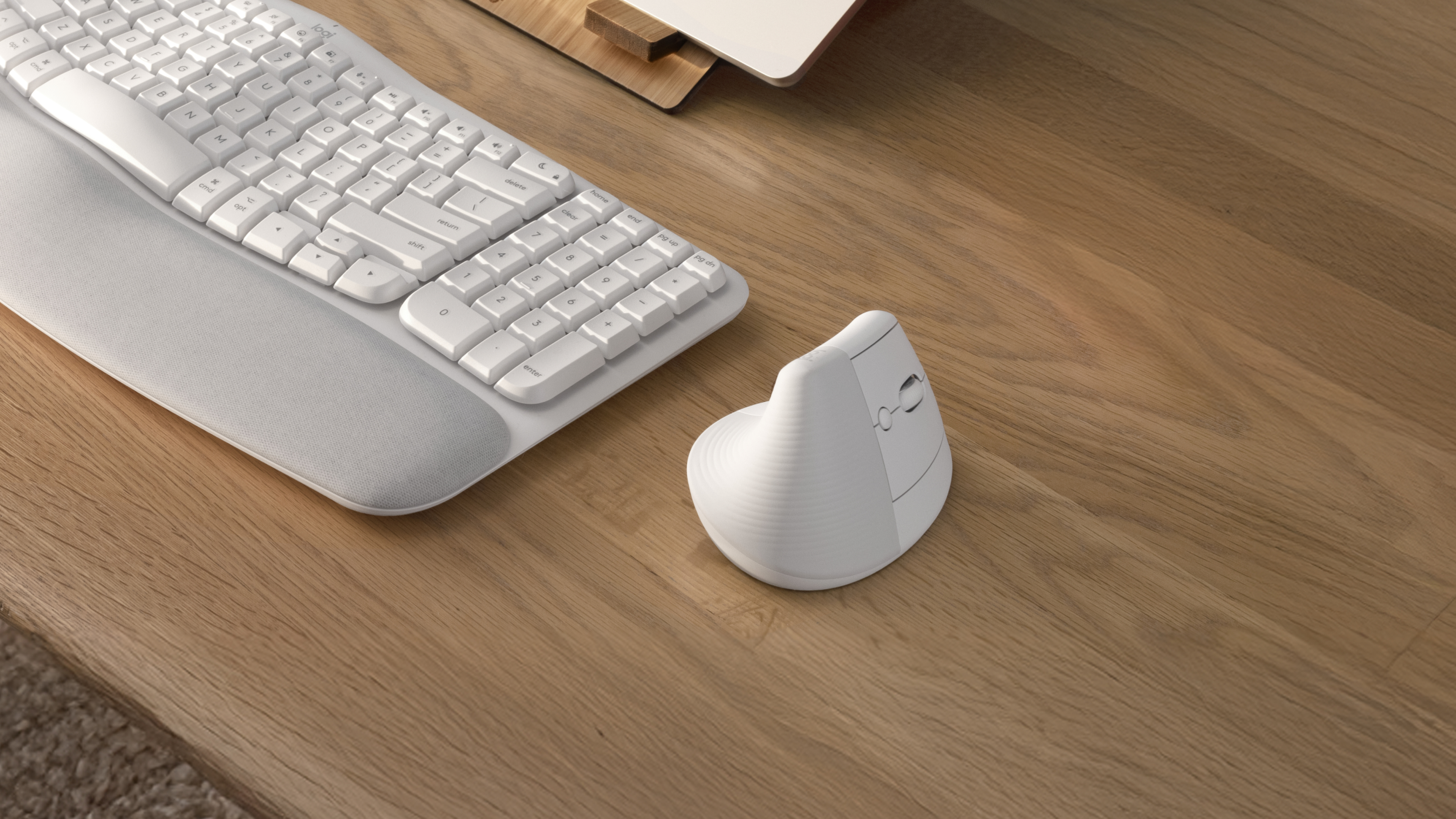 Draadloze Muis Logitech Lift R Ergo White