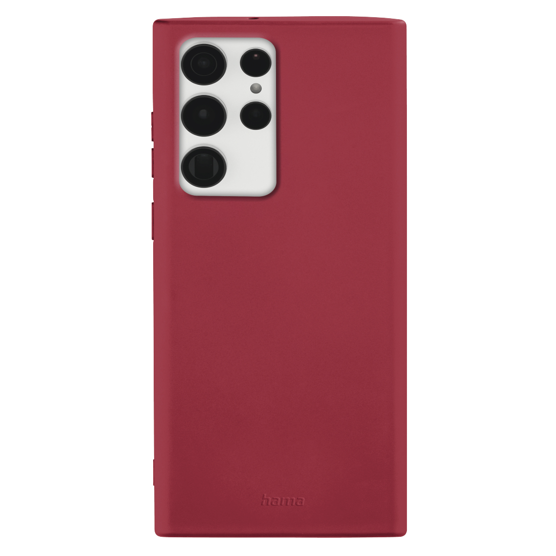 Hama Coque de protection Finest Feel pour Samsung Galaxy S23 Ultra 5G, rouge